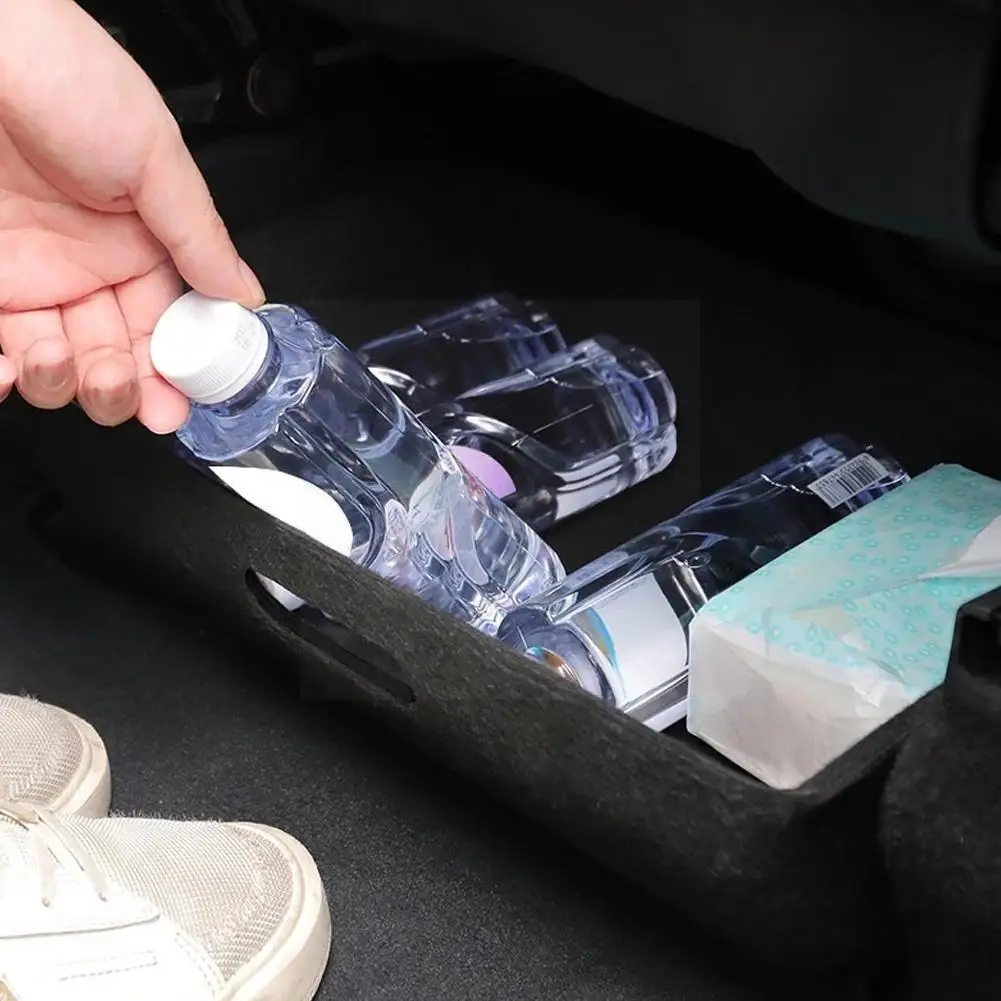 Car Under Seat Storage Box for Tesla Model Y High Capacity Organizer Case Felt Cloth Drawer Holder Car Interior Accessories R1M0
Car Under Seat Storage Box for Tesla Model Y High Capacity Organizer Case Felt Cloth Drawer Holder Car Interior Accessories R1M0