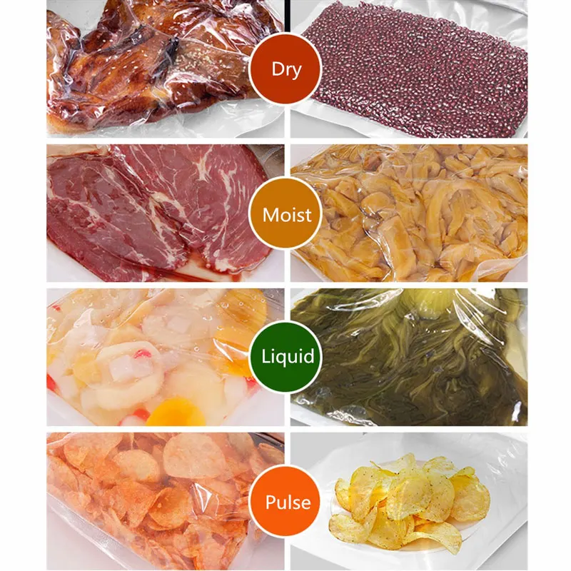 Vacuum Food Sealer Bags Roll Storage For Kitchen Packaging Sealing Machine Fresh Keeping 12 15 20 25 28 30 35*500cm BPA Free 
Vacuum Food Sealer Bags Roll Storage For Kitchen Packaging Sealing Machine Fresh Keeping 12 15 20 25 28 30 35*500cm BPA Free