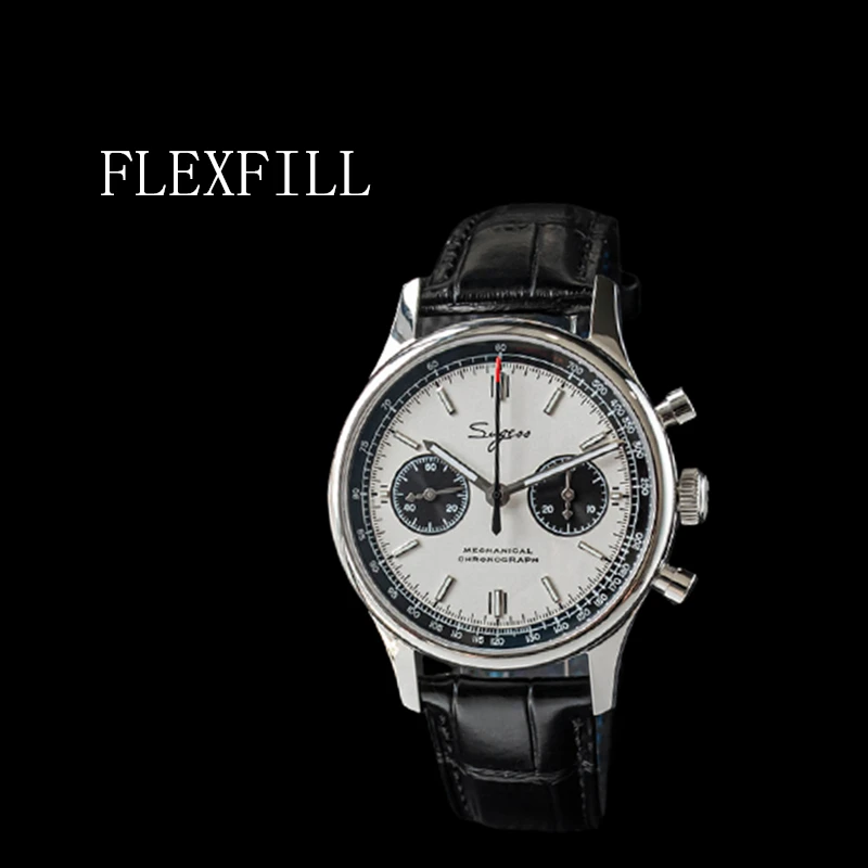 FLEXFIL Luxury high quality Brand 1963 Automatic Mechanical Men Watch Sapphire Waterproof Luminous Leather strap seagull 
FLEXFIL Luxury high quality Brand 1963 Automatic Mechanical Men Watch Sapphire Waterproof Luminous Leather strap seagull