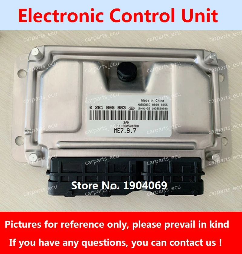 0261B05883 T11-3605010DA M7.9.7 ECU электронный блок управления F01R00D404 T11-3605010SA F01RB0D404 для Chery Tiggo Car
0261B05883 T11-3605010DA M7.9.7 ECU электронный блок управления F01R00D404 T11-3605010SA F01RB0D404 для Chery Tiggo Car