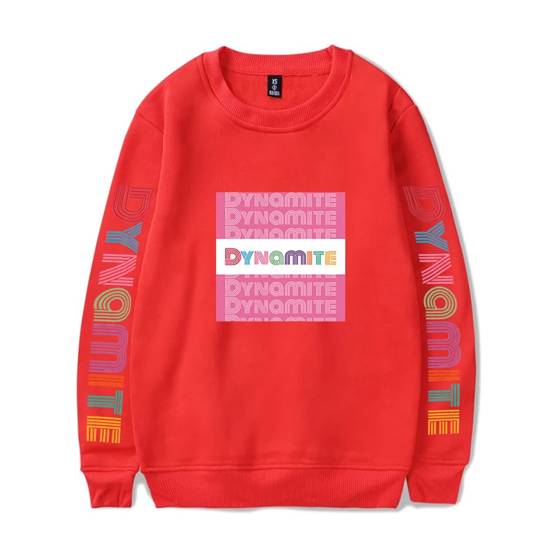 New Fashion Kpop Album DYNAMITE Hoodies Pullover Men Women Long Sleeve Korean Style Capless Sweatshirts Tops
New Fashion Kpop Album DYNAMITE Hoodies Pullover Men Women Long Sleeve Korean Style Capless Sweatshirts Tops