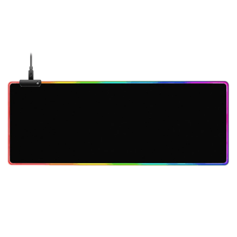 RGB Soft Gaming Mouse Pad, Illuminated LED Extended Mouse Pad, Non-Slip Rubber Base Computer Keyboard Pad - 80X30cm
RGB Soft Gaming Mouse Pad, Illuminated LED Extended Mouse Pad, Non-Slip Rubber Base Computer Keyboard Pad - 80X30cm