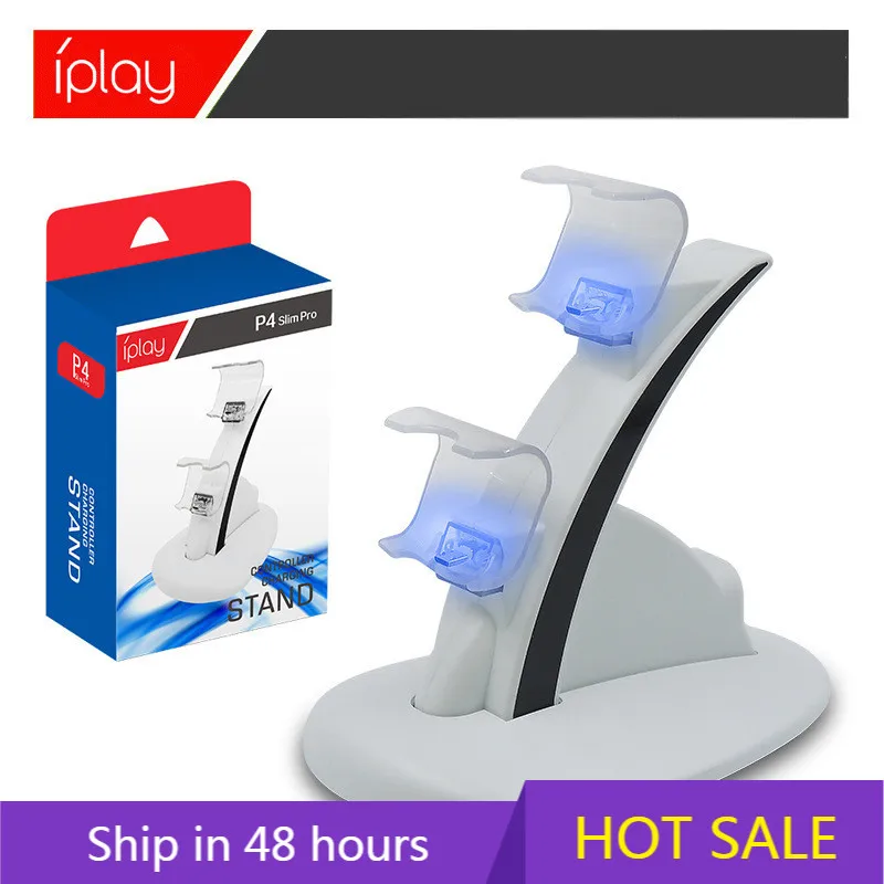 Controller Charger Dock LED Dual USB PS4 Charging Stand Station Cradle for Sony Playstation 4 PS4 / PS4 Pro /PS4 Slim Controller
Controller Charger Dock LED Dual USB PS4 Charging Stand Station Cradle for Sony Playstation 4 PS4 / PS4 Pro /PS4 Slim Controller