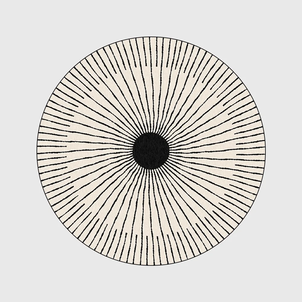 DeMissir Concise Black Lines Round Area Rugs Carpets For Home Living Room Bedroom Chair Mat tapete para sala alfombras
DeMissir Concise Black Lines Round Area Rugs Carpets For Home Living Room Bedroom Chair Mat tapete para sala alfombras