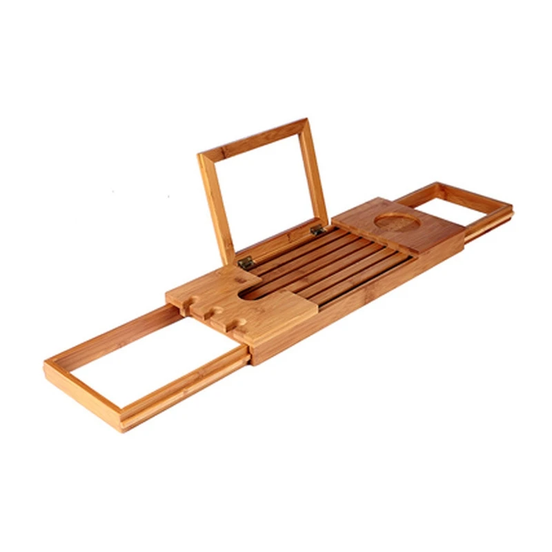 Bathroom Shelf Organizer Rack Bamboo Bathtub Tray Expandable Multifunctional Bathroom Wine Holder and Rack Book
Bathroom Shelf Organizer Rack Bamboo Bathtub Tray Expandable Multifunctional Bathroom Wine Holder and Rack Book