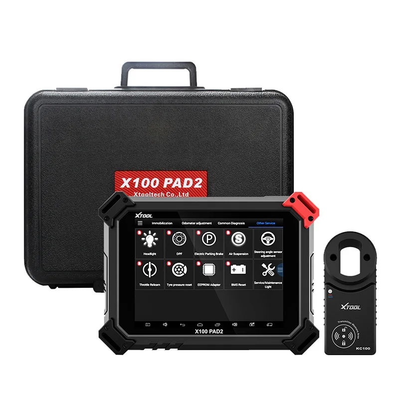 Original XTOOL X100 PAD2 PRO Auto Key Programmer Instrument Cluster Tool OB2 Car Diagnostic Tool with Special Functions
Original XTOOL X100 PAD2 PRO Auto Key Programmer Instrument Cluster Tool OB2 Car Diagnostic Tool with Special Functions