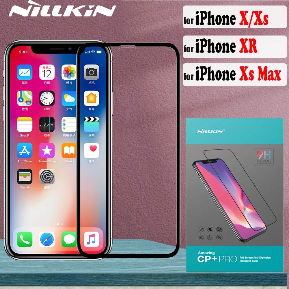 Закаленное стекло Nillkin с полным покрытием для iPhone X, Xr, Xs Max, защита экрана, прозрачное стекло для iPhoneX, iPhoneXs, iPhoneXR
Закаленное стекло Nillkin с полным покрытием для iPhone X, Xr, Xs Max, защита экрана, прозрачное стекло для iPhoneX, iPhoneXs, iPhoneXR