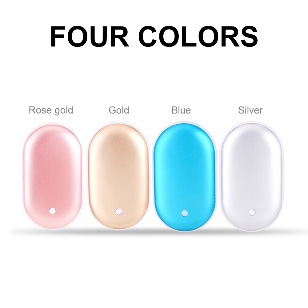 New 5200mAh Hand Warmer Mini Rechargeable Pocket Heater Power Bank with 3-Level Temperature Xmas Gift Double-Sided Fast Heating
New 5200mAh Hand Warmer Mini Rechargeable Pocket Heater Power Bank with 3-Level Temperature Xmas Gift Double-Sided Fast Heating