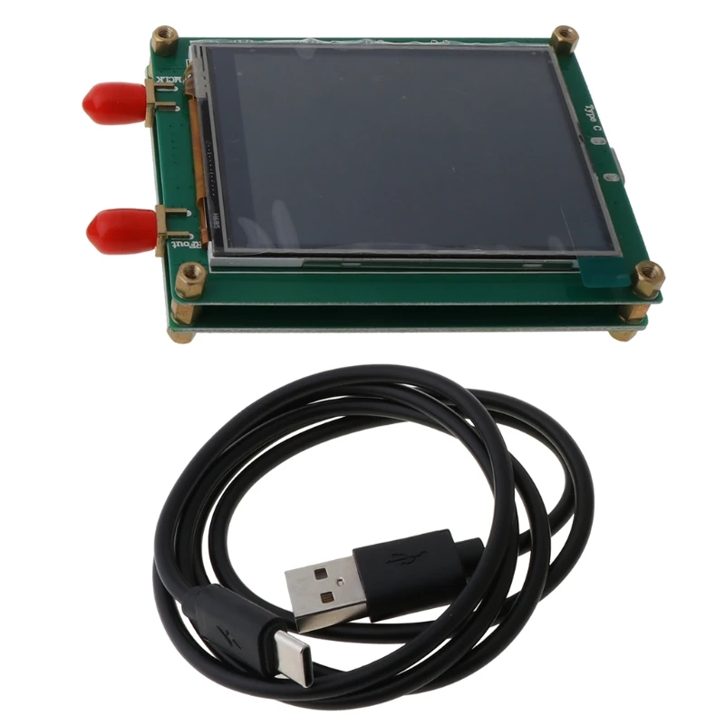 ADF4351 RF Sweep Signal Source Frequency Generator Board 138M-4.4G/ 35M-4.4G STM32 with LCD Screen
ADF4351 RF Sweep Signal Source Frequency Generator Board 138M-4.4G/ 35M-4.4G STM32 with LCD Screen