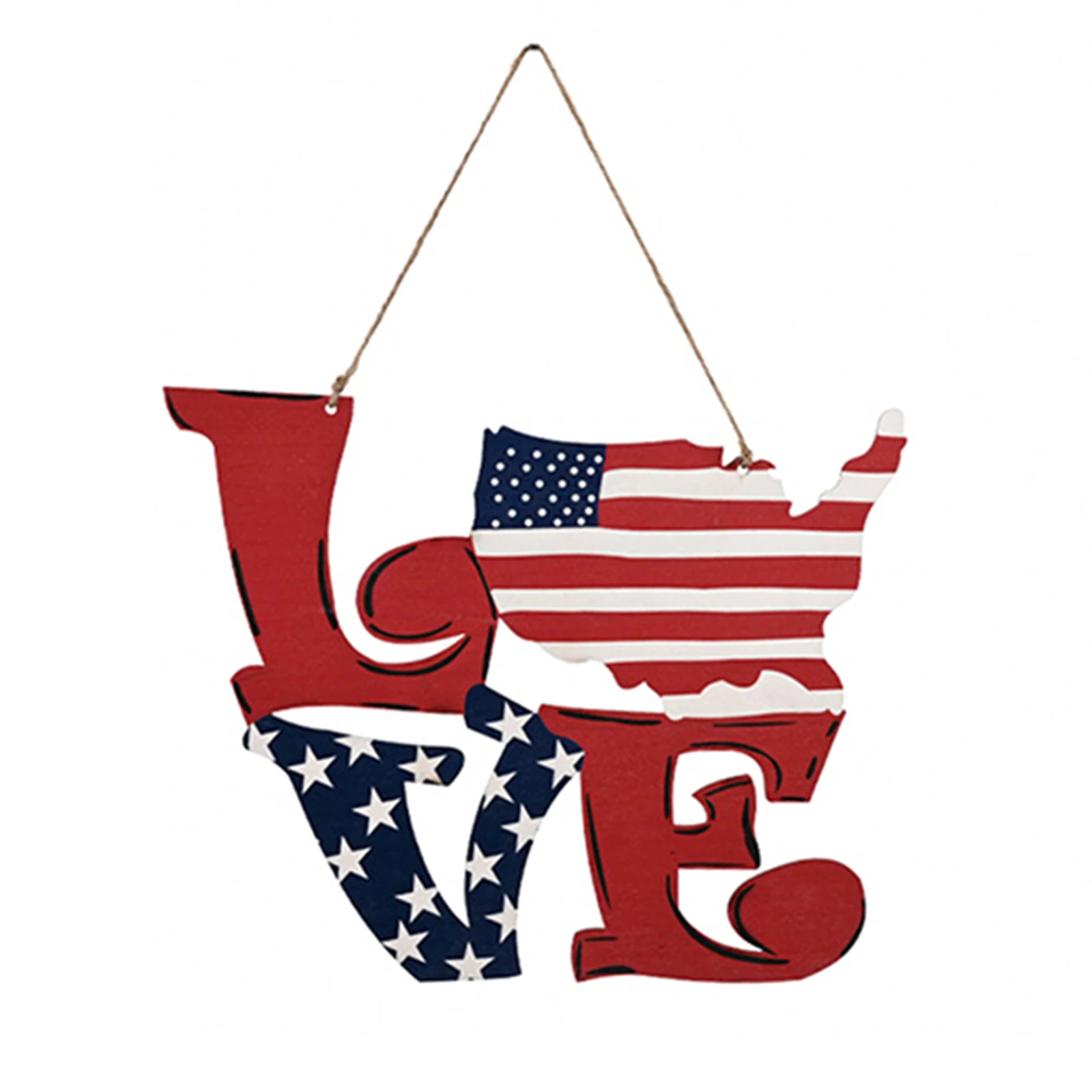 American Independence Day Wooden Pendant LOVE Lightweight Ornament for Home Window Hotel Decoration DC120
American Independence Day Wooden Pendant LOVE Lightweight Ornament for Home Window Hotel Decoration DC120