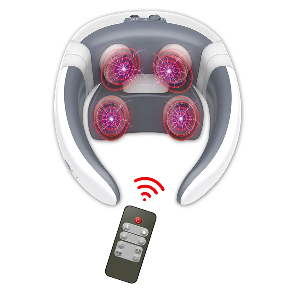 Electric Neck Massager Wireless Remote Control Cervical Massager Neck Massage Apparatus TENS Heat Massage Machine Relax Tools
Electric Neck Massager Wireless Remote Control Cervical Massager Neck Massage Apparatus TENS Heat Massage Machine Relax Tools