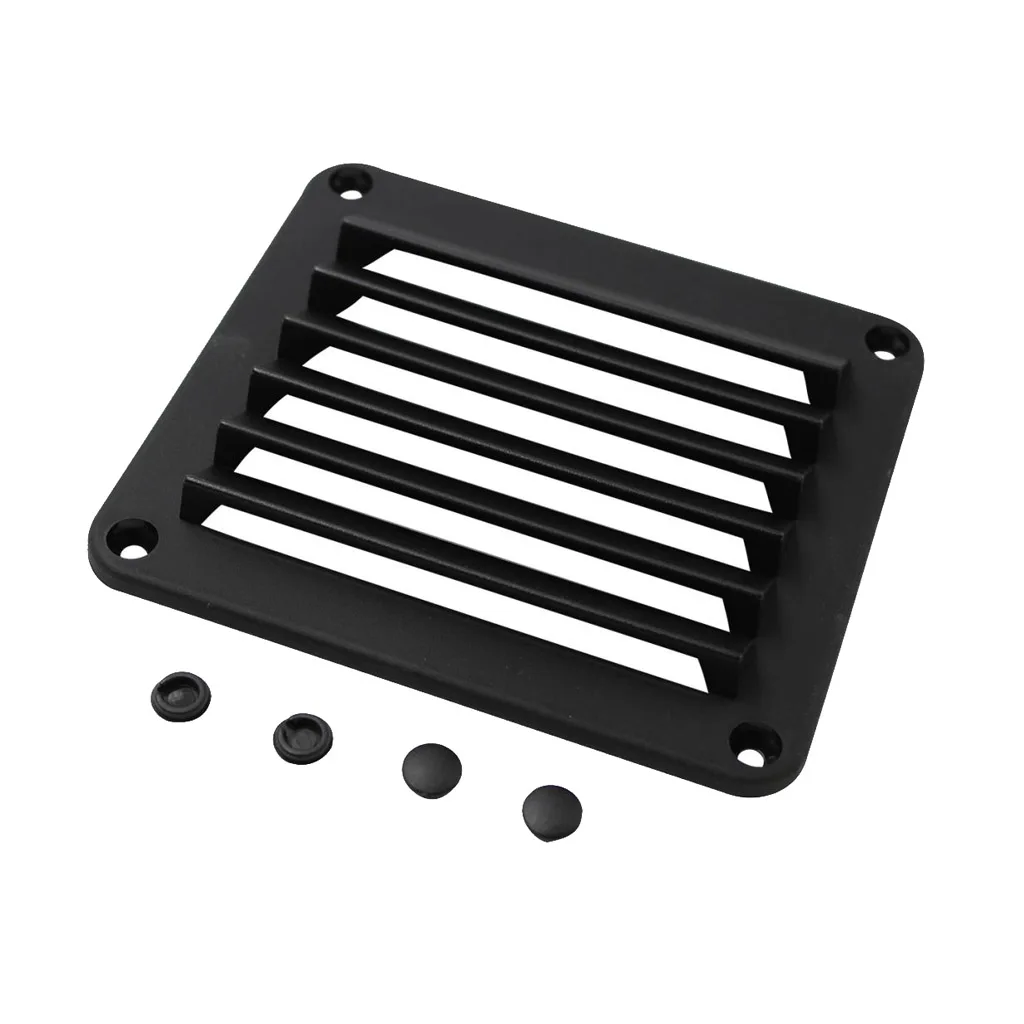 New Louvered Vents Round Hose Hull Air Vent Boat Black 5-1/2'' x 4-7/8'' | Автомобили и мотоциклы