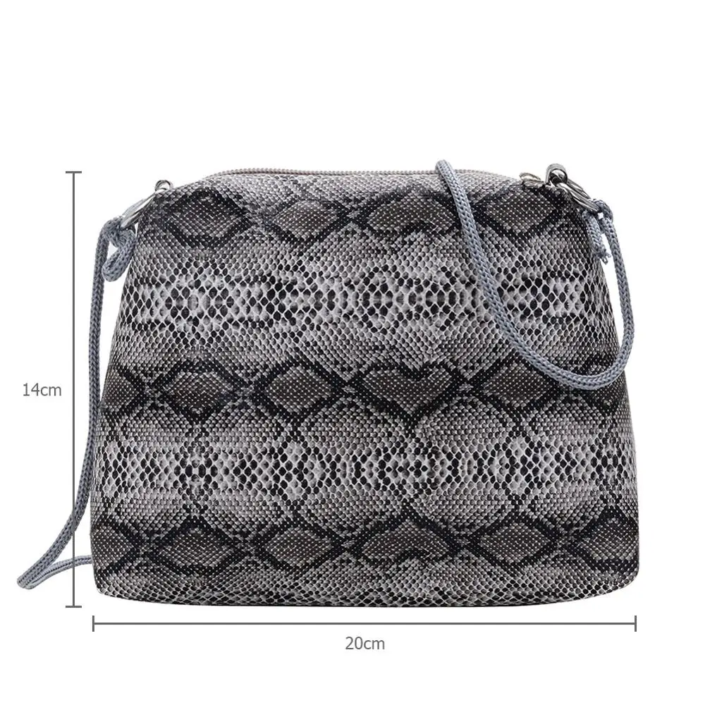 Snake Print Shoulder Handbags Women Crown Leather Crossbody Bag Female Serpentine Messenger Bag Bolsas femenina New
Snake Print Shoulder Handbags Women Crown Leather Crossbody Bag Female Serpentine Messenger Bag Bolsas femenina New
