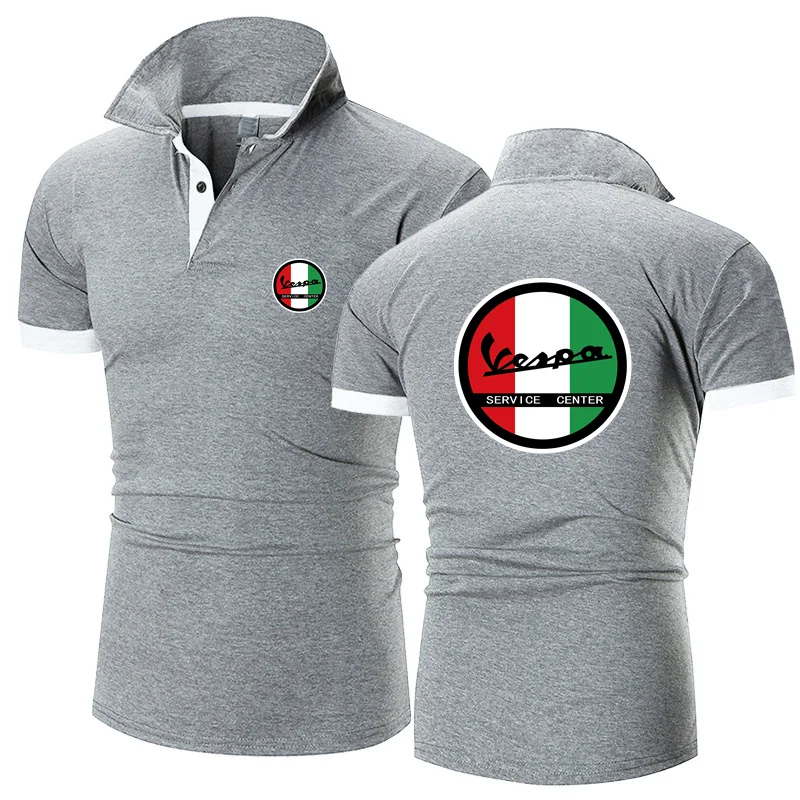 Vespa Battery Car Summer Fashion Men Self-Cultivation T-Shirt Letter Printing Design Casual Track Field Sports Short Sleeve DG-1
Vespa Battery Car Summer Fashion Men Self-Cultivation T-Shirt Letter Printing Design Casual Track Field Sports Short Sleeve DG-1