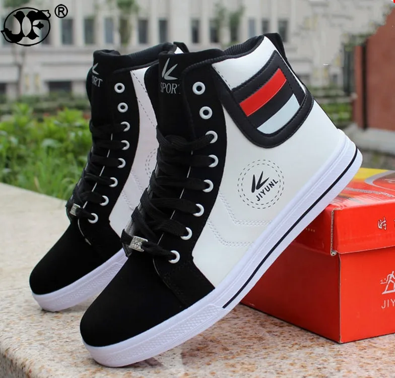2021 Men Shoes Spring Fashion Boots Shoes Man High Top Shoes Men Lace Up Casual Shoe Chaussure hjm89
2021 Men Shoes Spring Fashion Boots Shoes Man High Top Shoes Men Lace Up Casual Shoe Chaussure hjm89