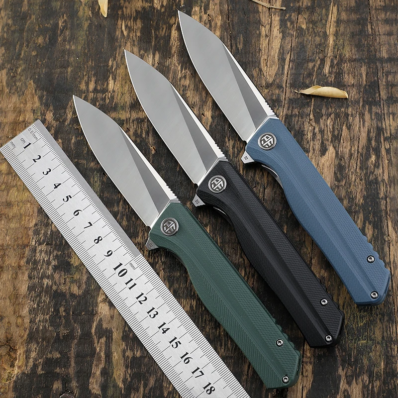 Petrified fish PF818 D2 стальные складные ножи С флиппером G10 ручка с шарикоподшипником