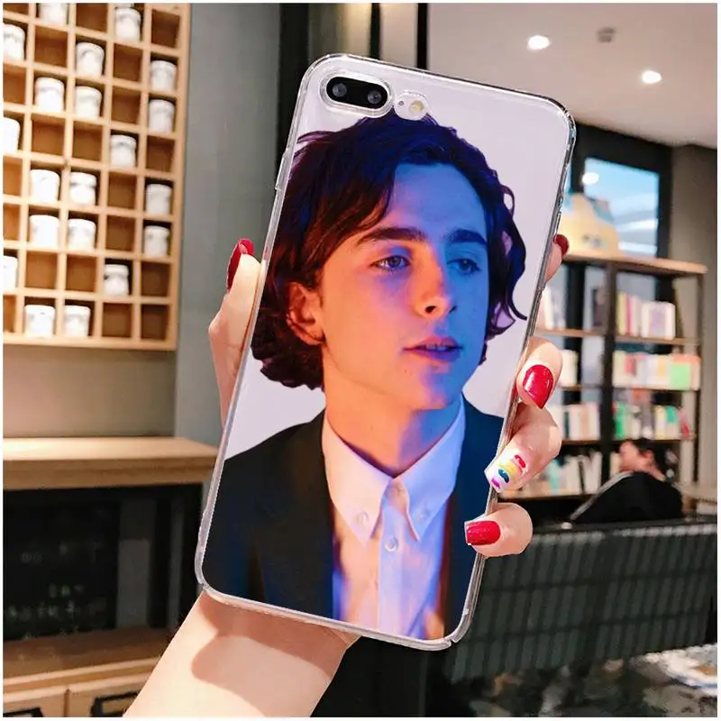 Timothee chalamet Phone Case For iPhone X XS MAX 6 6s 7 7plus 8 8Plus 5 5S SE 2020 XR 11 11pro max Clear funda Cover
Timothee chalamet Phone Case For iPhone X XS MAX 6 6s 7 7plus 8 8Plus 5 5S SE 2020 XR 11 11pro max Clear funda Cover
