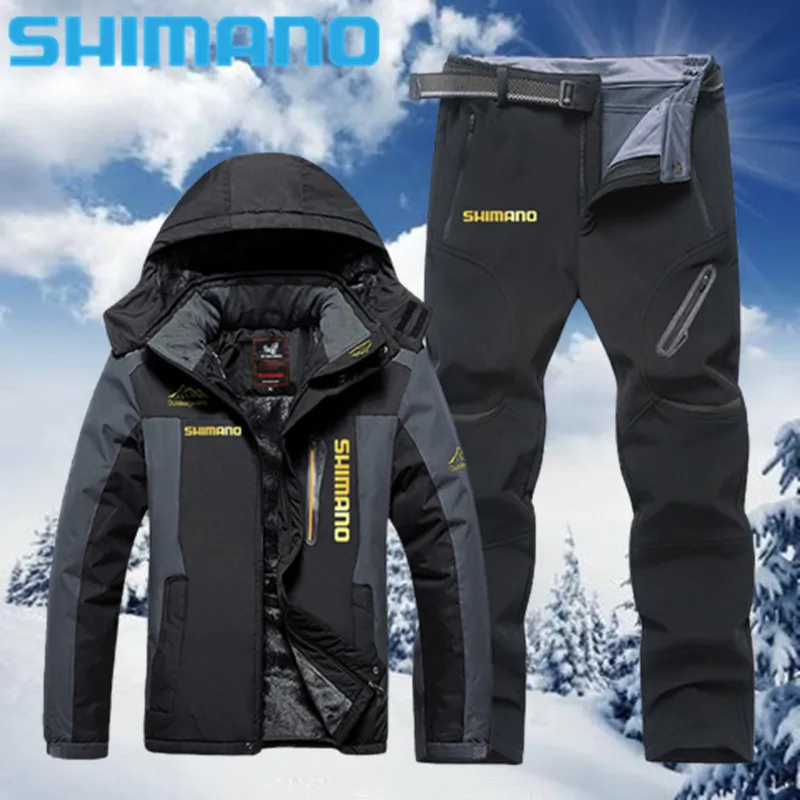2021 Shimano Men New Jacket Winter Warm Windproof Waterproof Outdoor Sports Snowboarding Fishing Fleece Coat Trousers Ski Suit
2021 Shimano Men New Jacket Winter Warm Windproof Waterproof Outdoor Sports Snowboarding Fishing Fleece Coat Trousers Ski Suit