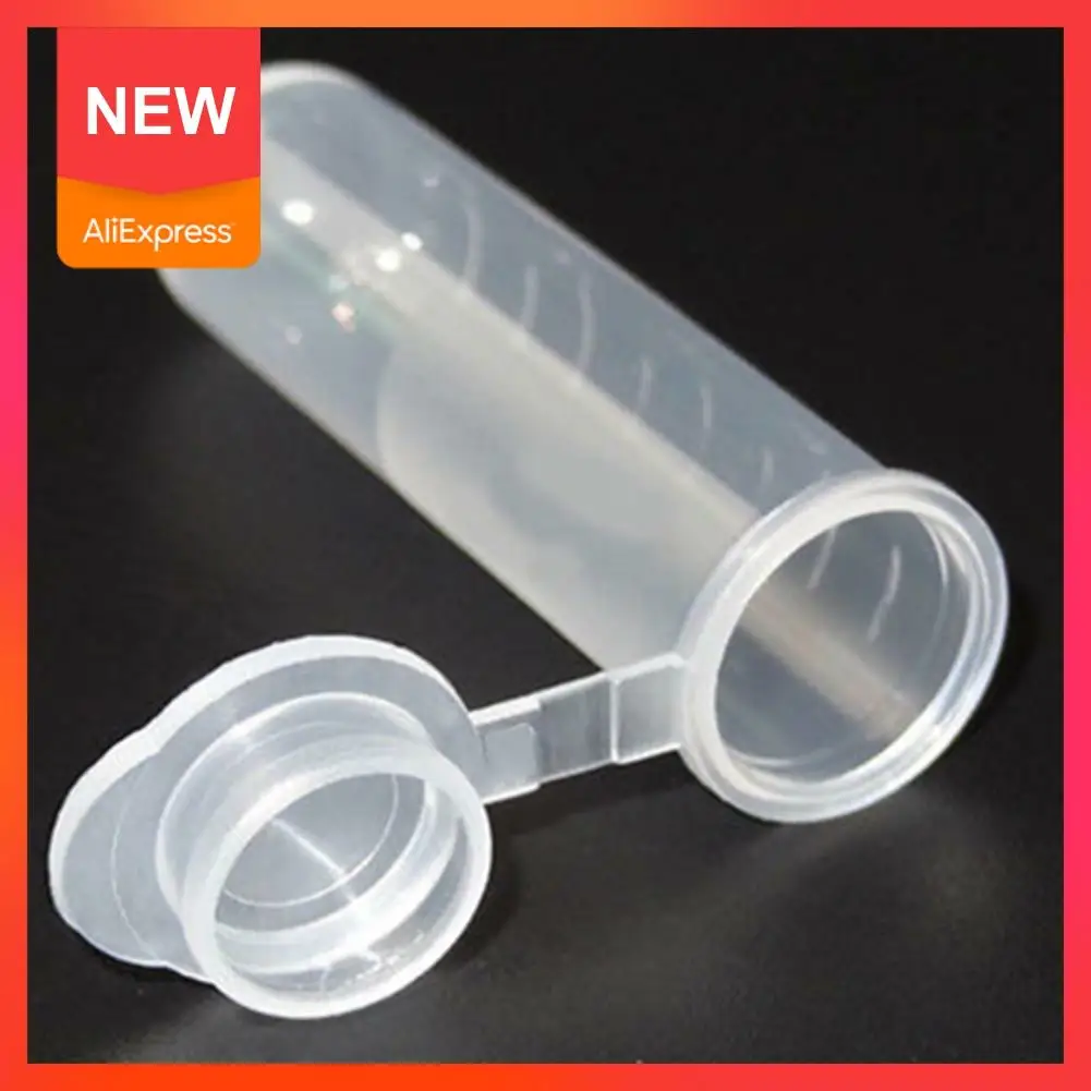 50pcs/pack 5ml Round Bottom With Lid Centrifuge Tube Storage Tube Mini Stationery Plastic Vial Tube Test Sample Small Conta I0E2
50pcs/pack 5ml Round Bottom With Lid Centrifuge Tube Storage Tube Mini Stationery Plastic Vial Tube Test Sample Small Conta I0E2