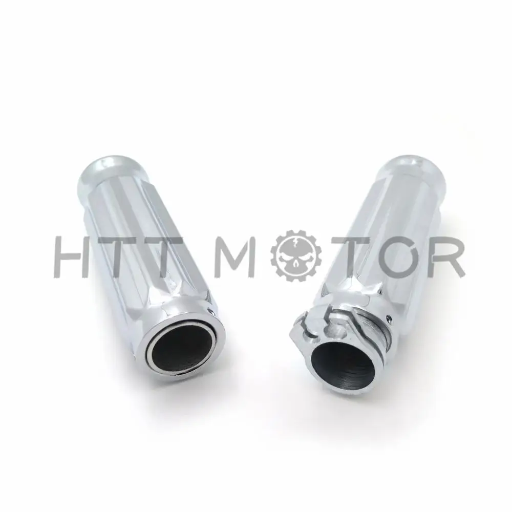 Aftermarket free shipping motorcycle accessories 7/8" Universal Motorcycle Chrome Handlebar Hand Grips Throttle Sport Bike 22MM
Aftermarket free shipping motorcycle accessories 7/8" Universal Motorcycle Chrome Handlebar Hand Grips Throttle Sport Bike 22MM