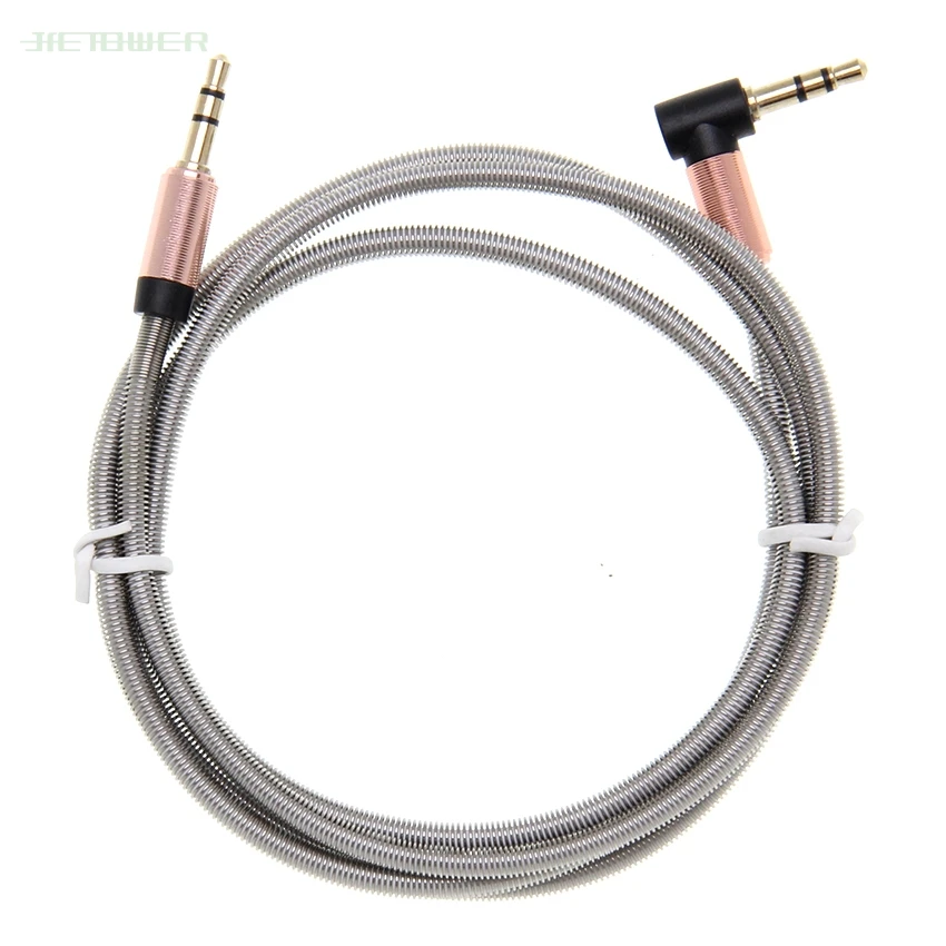Heavy Metal Jack 3.5mm Connector Audio Cable Sound Box Cable Bend-to-Straight Head Good Quality Connecting Line 500pcs/lot
Heavy Metal Jack 3.5mm Connector Audio Cable Sound Box Cable Bend-to-Straight Head Good Quality Connecting Line 500pcs/lot