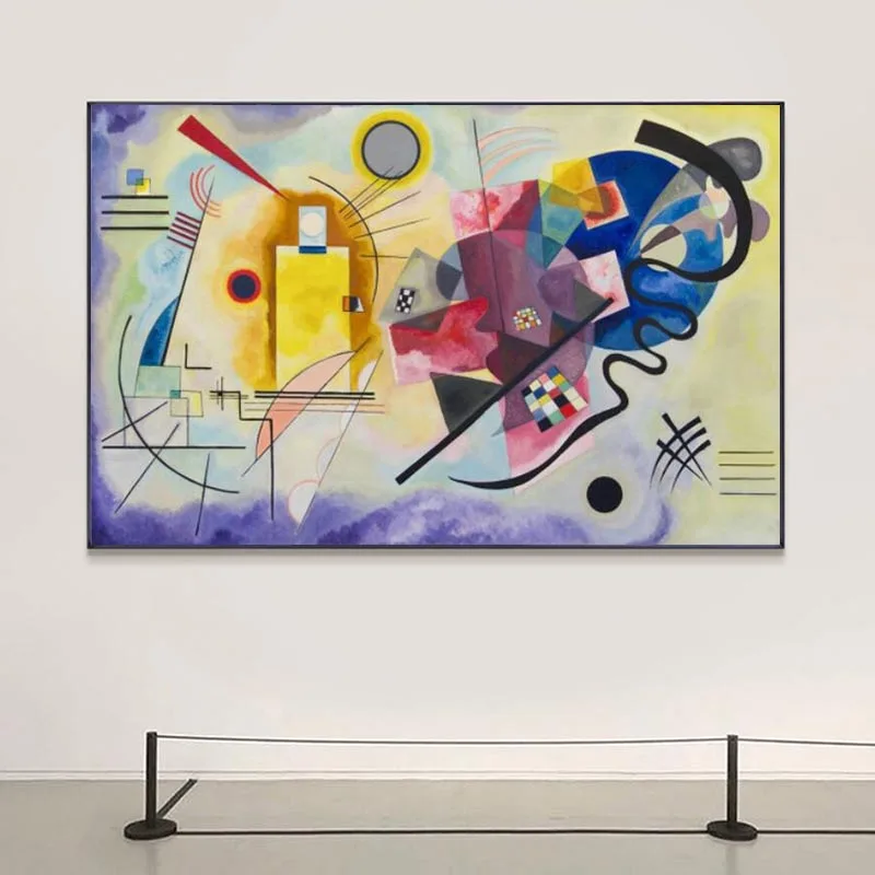 Wassily Kandinsky Yellow Red Blue Wall Paintings For Living Room Wall Art Decor Famous Canvas Art Posters Cuadros Home Decor
Wassily Kandinsky Yellow Red Blue Wall Paintings For Living Room Wall Art Decor Famous Canvas Art Posters Cuadros Home Decor