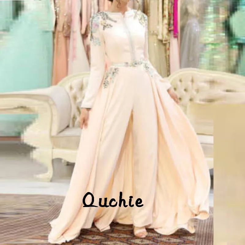 Peach Pants Moroccan Kaftan Evening Dresses Lace Applique Arabic Muslim Special Occasion Formal Party Gown
Peach Pants Moroccan Kaftan Evening Dresses Lace Applique Arabic Muslim Special Occasion Formal Party Gown