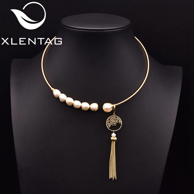 XlentAg New Handmade Natural Freshwater Pearl Geometric Tassel Collar Women Wedding Party Gift Fashion Exquisite Jewelry GN0285A
XlentAg New Handmade Natural Freshwater Pearl Geometric Tassel Collar Women Wedding Party Gift Fashion Exquisite Jewelry GN0285A