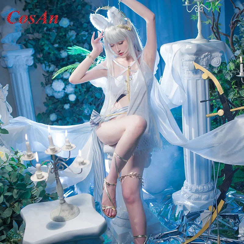 The High Quality Hot Game Arknights Platinum Cosplay Costume White Sexy Chiffon Swimsuit Party/Swimming Pool Role Play Clothing
The High Quality Hot Game Arknights Platinum Cosplay Costume White Sexy Chiffon Swimsuit Party/Swimming Pool Role Play Clothing
