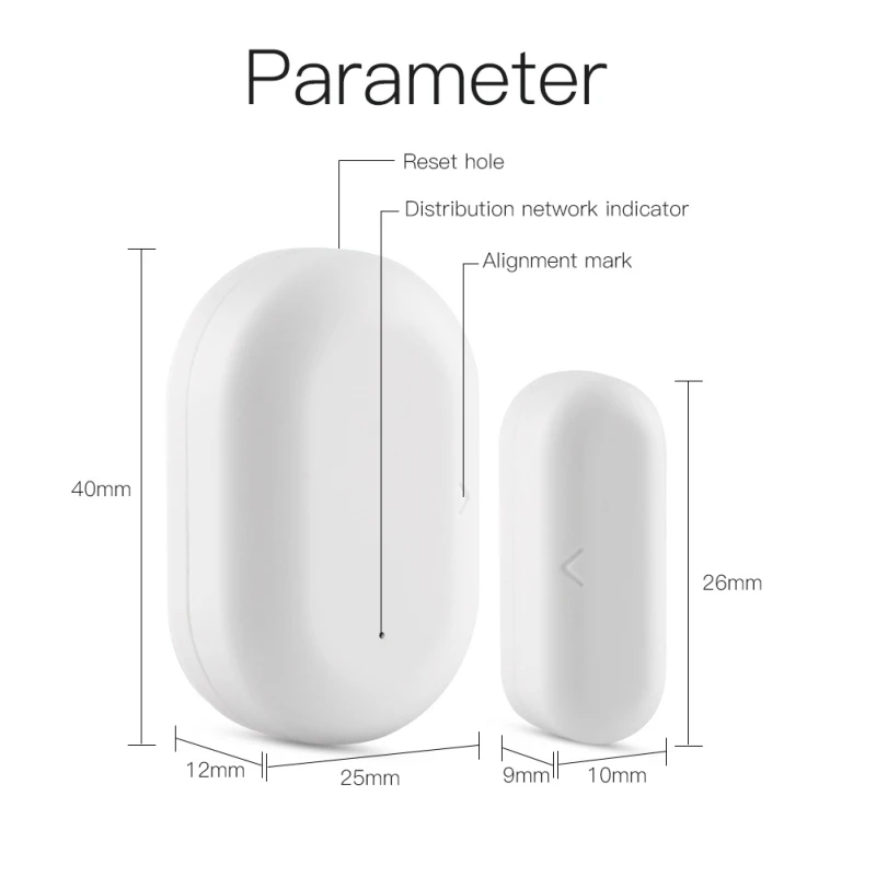 Tuya ZigBee Smart Window Door Gate Sensor Detector SmartHome Security Alarm System Remote Control Alexa Google Home
Tuya ZigBee Smart Window Door Gate Sensor Detector SmartHome Security Alarm System Remote Control Alexa Google Home