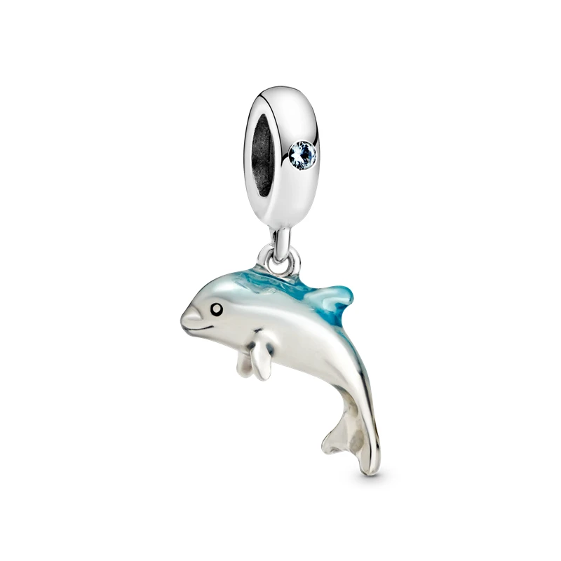 2021 New Product 925 Sterling Silver Shimmering Dolphin Dangle Charm Bead Fit Original Pandora Bracelet Necklace 925 Jewelry
2021 New Product 925 Sterling Silver Shimmering Dolphin Dangle Charm Bead Fit Original Pandora Bracelet Necklace 925 Jewelry
