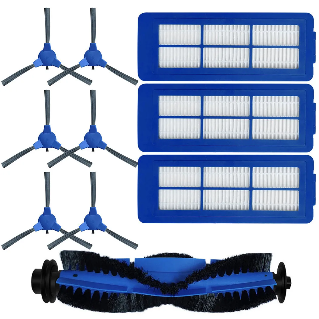 1* Main Roller Brush +3* Filters +6* Side Brushes Replacement For Eufy Robovac G10 CHybrid Vacuum Cleaner Accessories Cleaning
1* Main Roller Brush +3* Filters +6* Side Brushes Replacement For Eufy Robovac G10 CHybrid Vacuum Cleaner Accessories Cleaning