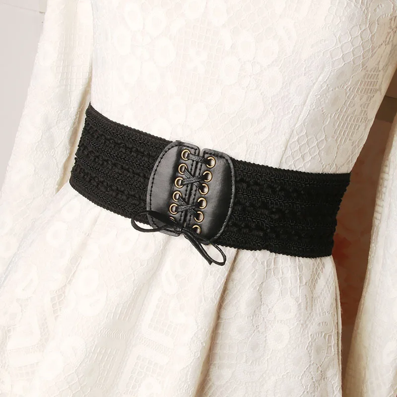 Fashion Women Belt Elastic Cummerbunds Imitation Leather Girdle Women Accessories Wide Waistband Belts For Wedding Party
Fashion Women Belt Elastic Cummerbunds Imitation Leather Girdle Women Accessories Wide Waistband Belts For Wedding Party