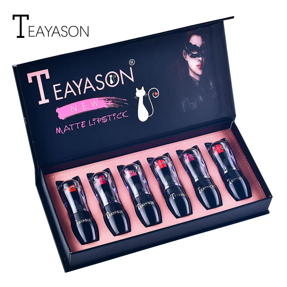 Teayason 12 Lipstick Set Student's Gift Box Red Milk Tea Pumpkin Cat Lipstick Gift Box China Comestic
Teayason 12 Lipstick Set Student's Gift Box Red Milk Tea Pumpkin Cat Lipstick Gift Box China Comestic