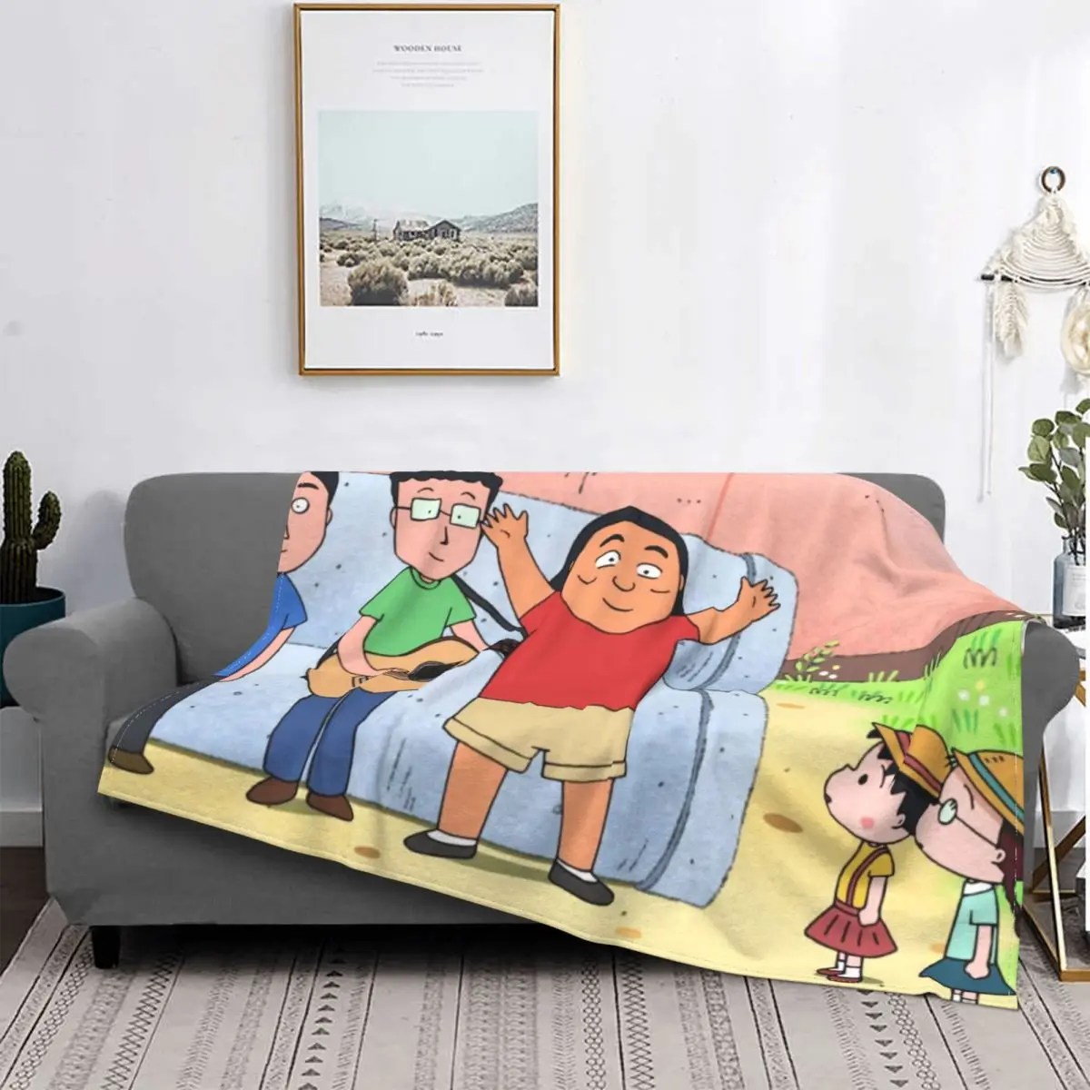 Manta de franela con dibujos animados de Chibi Maruko Chan Sakura Kyoko, colcha de lana suave acogedora para tocar la guitarra
Manta de franela con dibujos animados de Chibi Maruko Chan Sakura Kyoko, colcha de lana suave acogedora para tocar la guitarra
