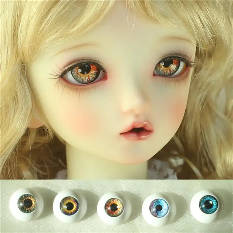 New Cool 1 Pairs Fire Shinning Black Pupil 10MM/12MM/14MM/16MM/18MM BJD Press Eye Acrylic Eyeball for Dolls DIY Making Accessori 
New Cool 1 Pairs Fire Shinning Black Pupil 10MM/12MM/14MM/16MM/18MM BJD Press Eye Acrylic Eyeball for Dolls DIY Making Accessori