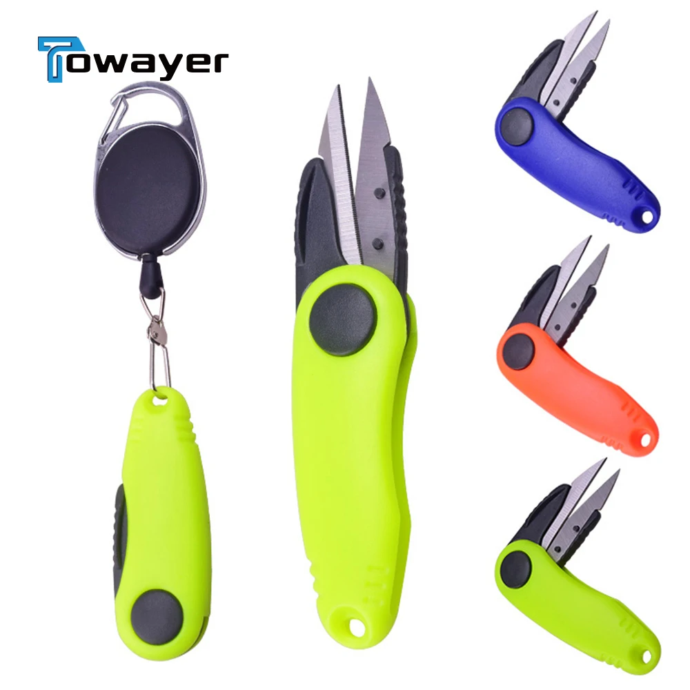 Small Scissors Foldable Fishing Quick Knot Tool Kit Shrimp-type Fishing Line Cutter Clipper Nipper Hook Sharpener Fly Tying Tool
Small Scissors Foldable Fishing Quick Knot Tool Kit Shrimp-type Fishing Line Cutter Clipper Nipper Hook Sharpener Fly Tying Tool