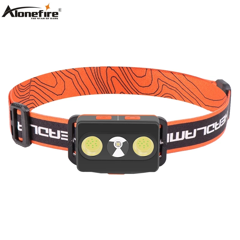 AloneFire HP56 Induction led headlamp XPG COB USB Headlight head torch Built-in lithium battery Outdoor Camping Fishing light
AloneFire HP56 Induction led headlamp XPG COB USB Headlight head torch Built-in lithium battery Outdoor Camping Fishing light