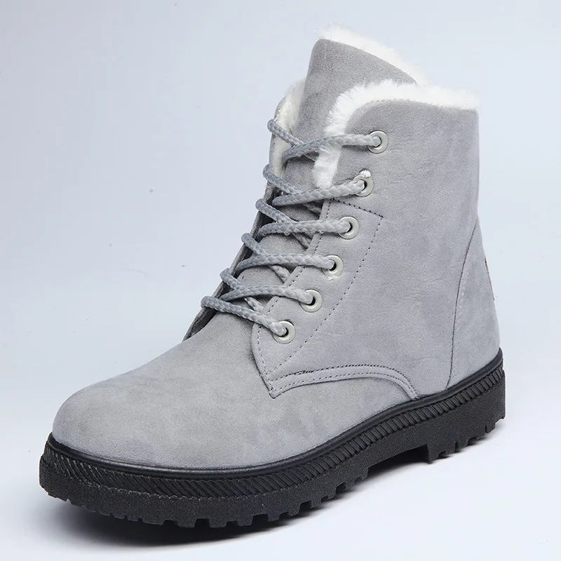 2020 Winter Boots Women Ankle Boots Warm PU Plush Winter Woman Shoes Sneakers Flats Lace Up Ladies Shoes Women Short Snow Boots
2020 Winter Boots Women Ankle Boots Warm PU Plush Winter Woman Shoes Sneakers Flats Lace Up Ladies Shoes Women Short Snow Boots