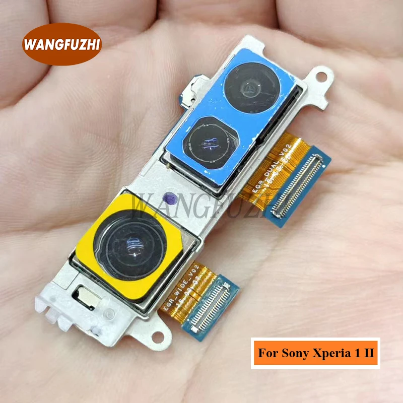 WANGFUZHI оригинальная новая задняя камера для Sony Xperia 1 II Основная камера Запасная часть
WANGFUZHI оригинальная новая задняя камера для Sony Xperia 1 II Основная камера Запасная часть