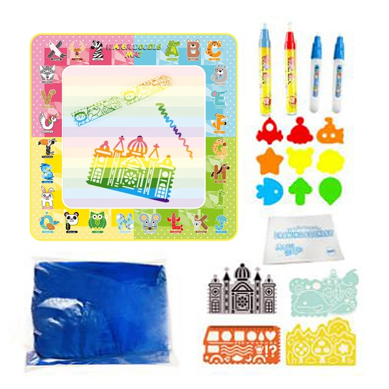 Water Doodle Mat (100 x 100cm) Large Aqua Magic Painting Board Educational Arts and Crafts Drawing Toys for Kids
Water Doodle Mat (100 x 100cm) Large Aqua Magic Painting Board Educational Arts and Crafts Drawing Toys for Kids