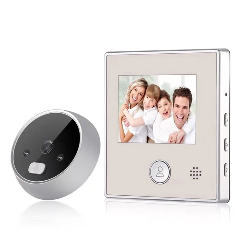 Smart Wireless Video Doorbell Camera Automatic Photo/Video 1280 x 720p Maximum Supports 32G IR Night Vision for Home
Smart Wireless Video Doorbell Camera Automatic Photo/Video 1280 x 720p Maximum Supports 32G IR Night Vision for Home
