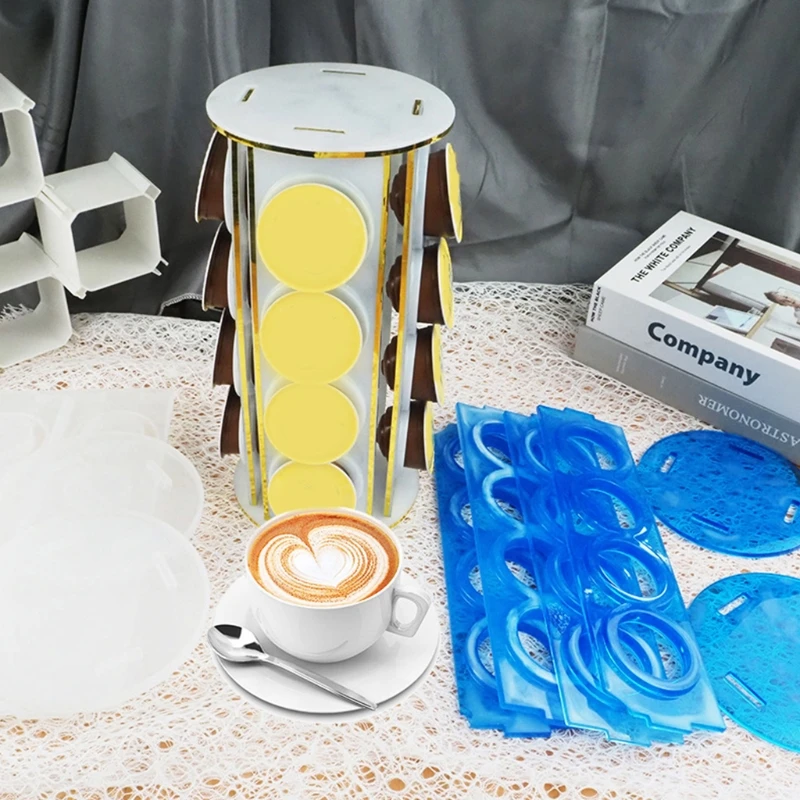 Coffee Capsule Storage Rack Epoxy Resin Mold Box Shelf Silicone Mould DIY Crafts Casting Tools
Coffee Capsule Storage Rack Epoxy Resin Mold Box Shelf Silicone Mould DIY Crafts Casting Tools