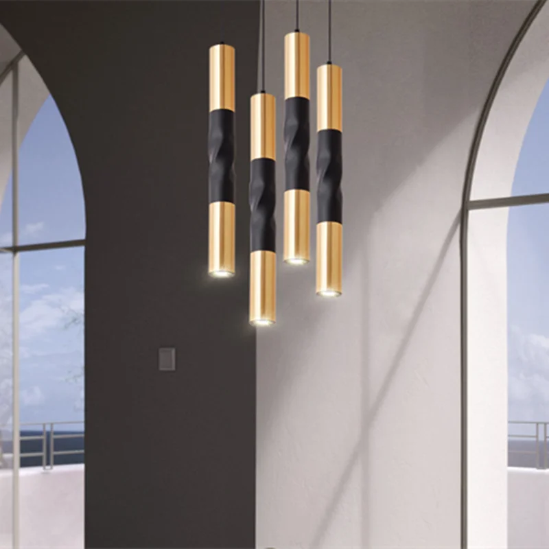 Household Chandelier 10W Dimmable Kitchen Island Restaurant Dining Room Bar Counter Decoration Cylindrical Kitchen Lamp 
Household Chandelier 10W Dimmable Kitchen Island Restaurant Dining Room Bar Counter Decoration Cylindrical Kitchen Lamp