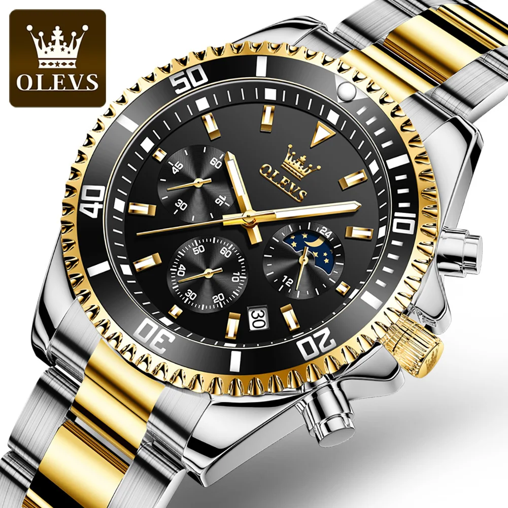 Relogio Masculino MEGIR New Sport Moon Phase Mens Watches Top Brand Luxury Quartz Clock Waterproof Big Dial Watch Men 
Relogio Masculino MEGIR New Sport Moon Phase Mens Watches Top Brand Luxury Quartz Clock Waterproof Big Dial Watch Men