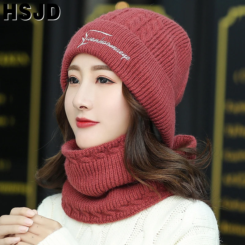 Solid Color Knitted Hat Scarf 2 Pieces Set 2020 Winter Hats For Men Women Letter Casual Elastic Neck Warmer Warm Skullies Beanie
Solid Color Knitted Hat Scarf 2 Pieces Set 2020 Winter Hats For Men Women Letter Casual Elastic Neck Warmer Warm Skullies Beanie