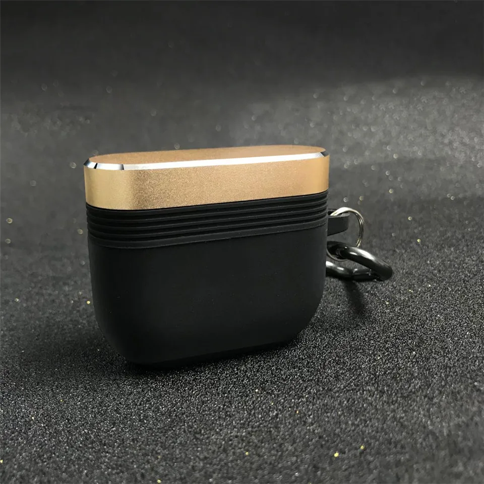 For Apple Airpods Pro Case Luxury Metal Air Pods Earphone Accessories with Keychain Airpod Funda Protector for Airpodspro Cases
For Apple Airpods Pro Case Luxury Metal Air Pods Earphone Accessories with Keychain Airpod Funda Protector for Airpodspro Cases