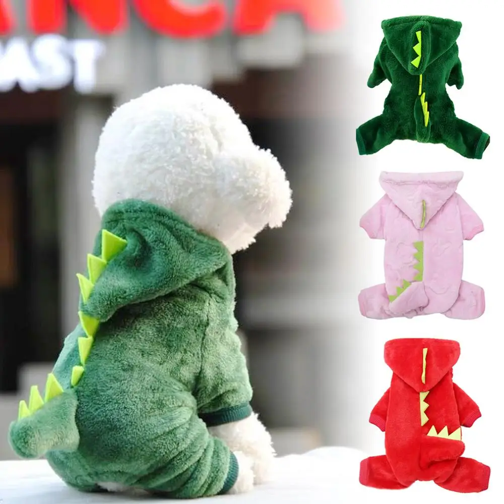 Cartoon Dinosaur Thicken Funny Pet Dog Clothes Winter Warm Comfortable Dog Pet Clothing Hoodies Sweatshirt for Small Dogs XS-XXL
Cartoon Dinosaur Thicken Funny Pet Dog Clothes Winter Warm Comfortable Dog Pet Clothing Hoodies Sweatshirt for Small Dogs XS-XXL
