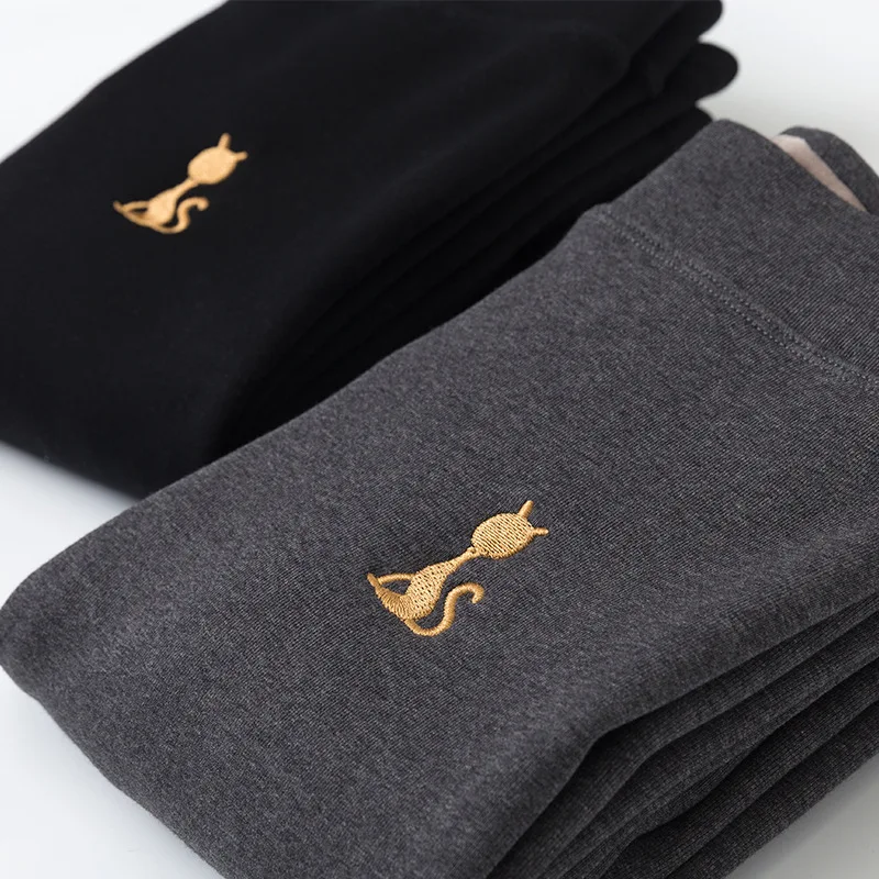 Winter Women Leggings Warm Velvet Thicken Pants High Waist Embroidery Leggings Winter Comfortable Stretchy Women's Clothing News
Winter Women Leggings Warm Velvet Thicken Pants High Waist Embroidery Leggings Winter Comfortable Stretchy Women's Clothing News