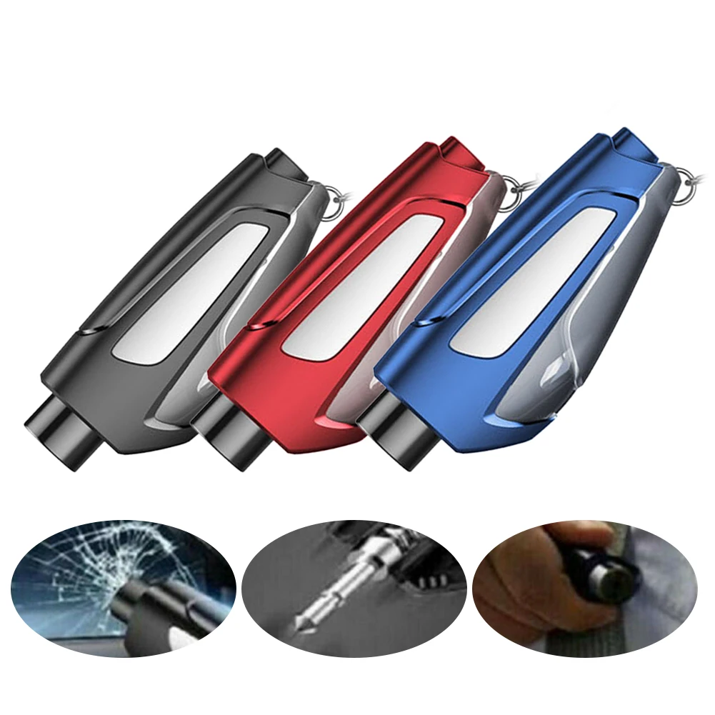 2 In 1 Car Rescue Tool Safety Hammer Emergency Car Window Breaker Seat Belt Cutter with Keyring Life-Saving Escape Hammer Urgent
2 In 1 Car Rescue Tool Safety Hammer Emergency Car Window Breaker Seat Belt Cutter with Keyring Life-Saving Escape Hammer Urgent